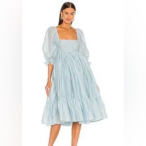 Selkie The Waterbaby COTTON French Puff Dress. Retired Piece! RARE